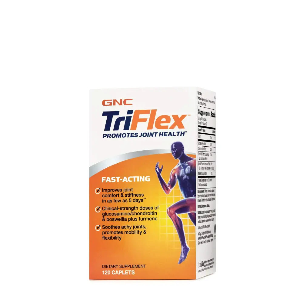 GNC TriFlex Fast-Acting | Improves Joint Comfort and Stiffness Clinical Strength Doses of Glucosamine/Chondroitin