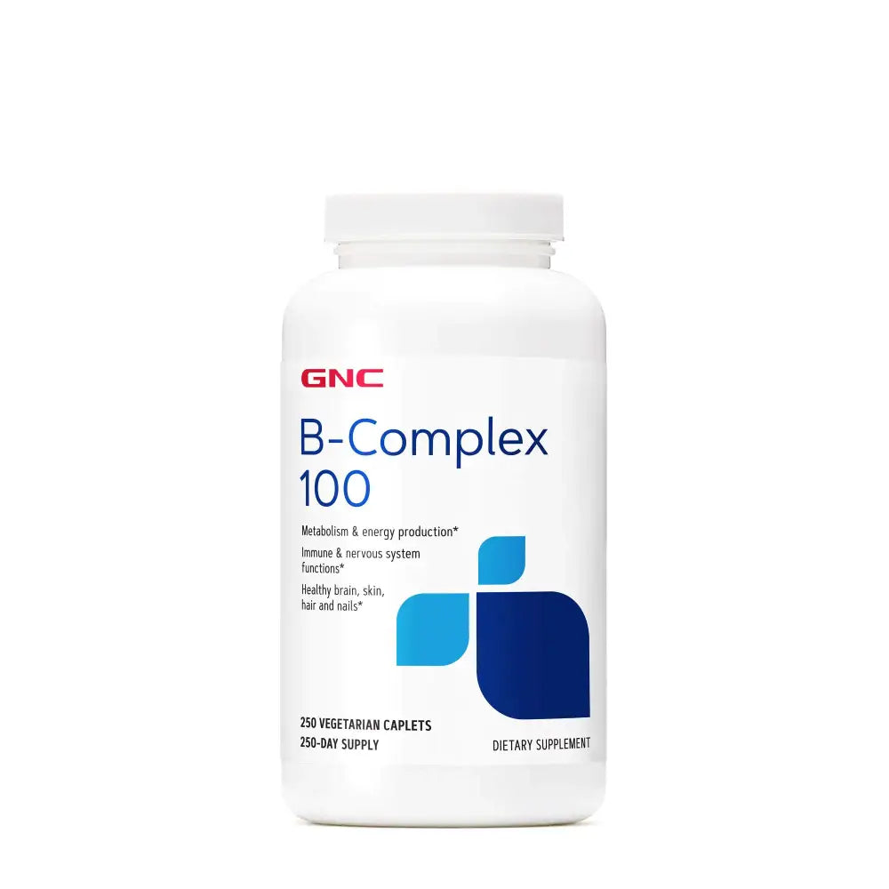 GNC Vitamin B Complex 100 Supplement Supports Energy Metabolism and Immune Function 250 Servings - 250 Count (Pack of 1)