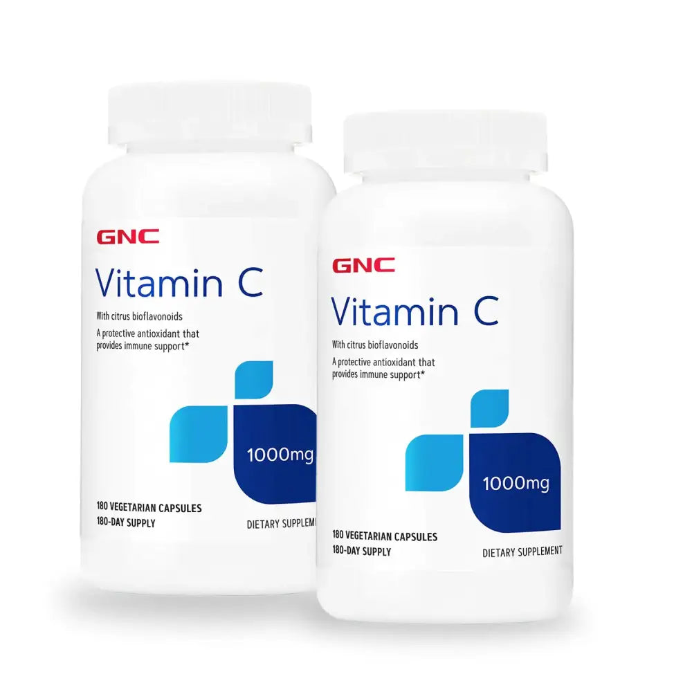 GNC GNC Vitamin C 1000 MG - Twin Pack - 180 Count (Pack of 2)