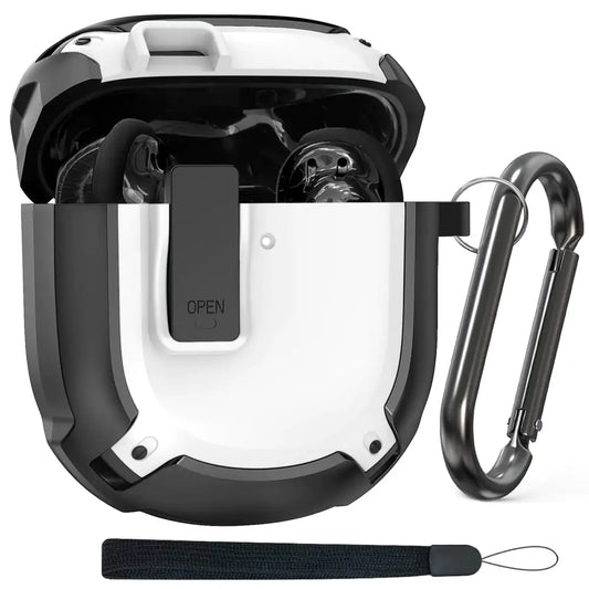 Halunbaby for Bose QuietComfort Earbuds II (2022)& New Bose QuietComfort Ultra Case Cover with Secure Lock Clip Super