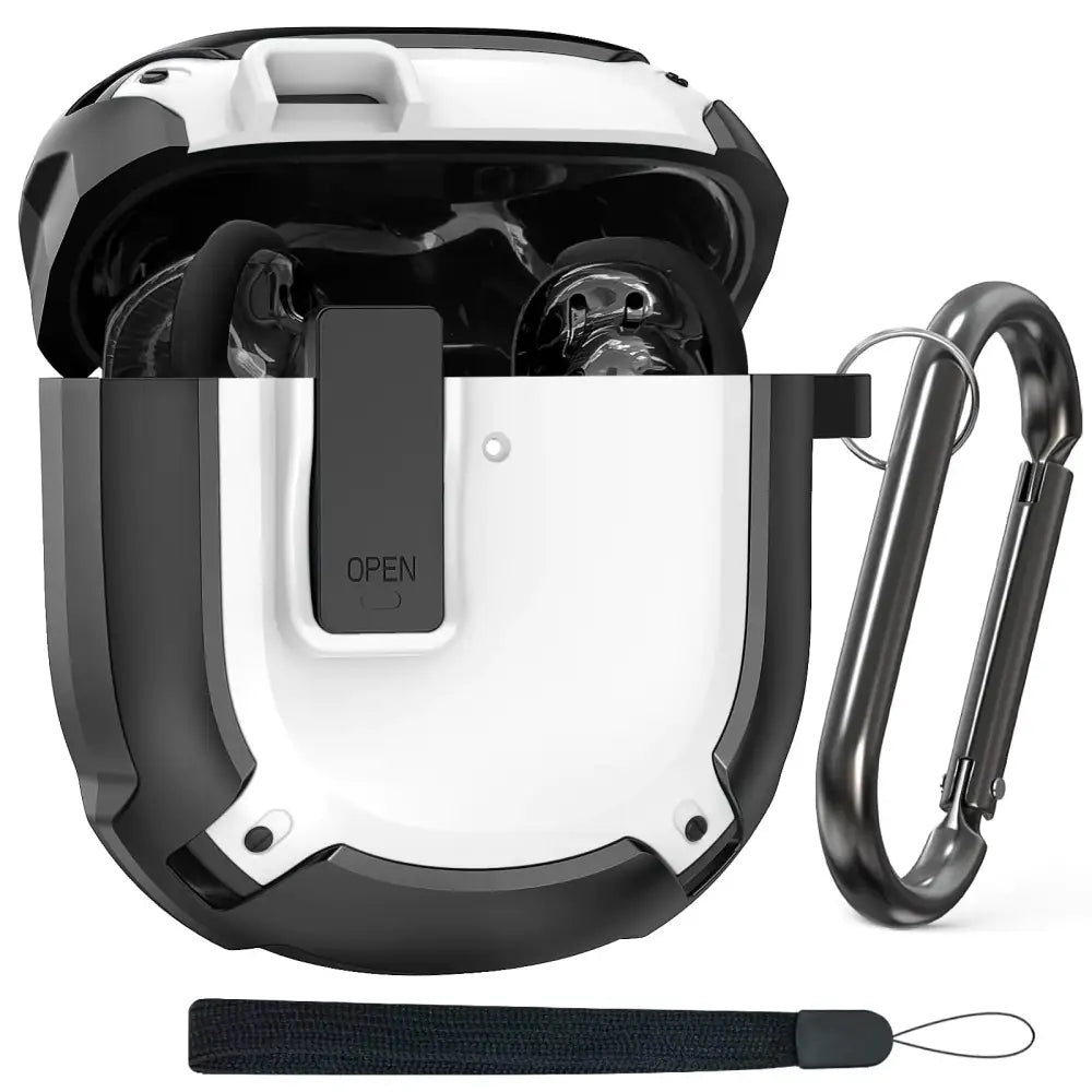 Halunbaby for Bose QuietComfort Earbuds II (2022)& New Bose QuietComfort Ultra Case Cover with Secure Lock Clip Super