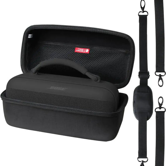 Hermitshell Hard Travel Case for Bose SoundLink Max Portable Speaker (Black) - Black