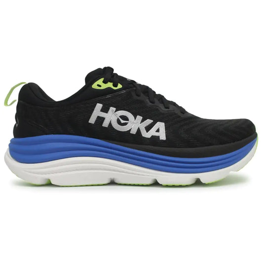 Hoka Mens Gaviota 5 Sneaker Black/Electric Cobalt 8.5 - Black/Electric Cobalt / 8.5