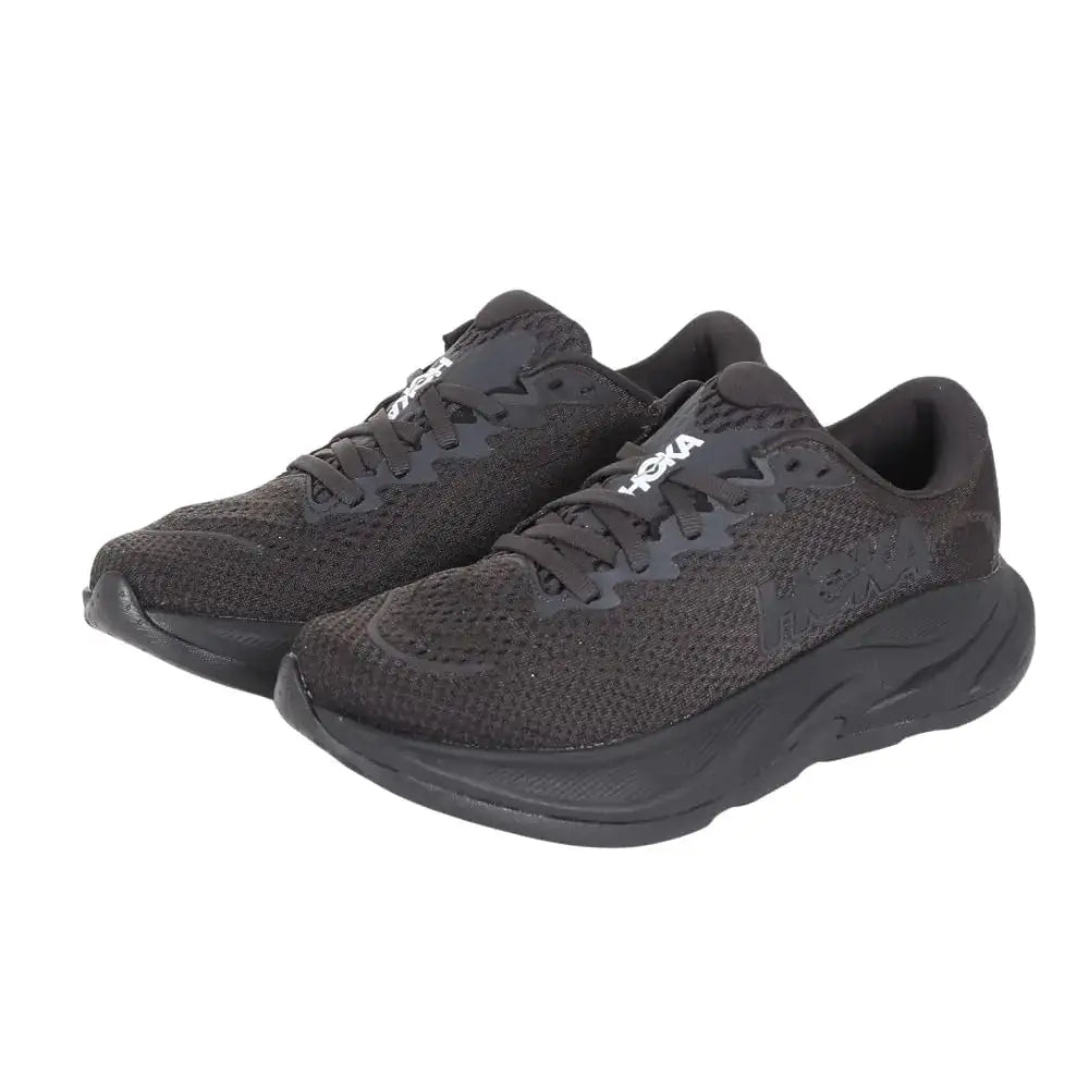 Hoka Womens Rincon 4 Sneaker Black/Black 5.5 - Black/Black / 5.5
