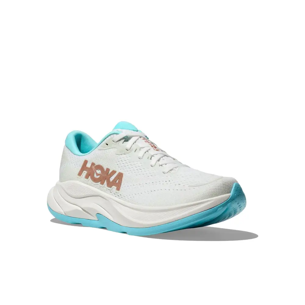 Hoka Womens Rincon 4 Sneaker Frost/Rose Gold 7.5 Wide - Frost/Rose Gold / 7.5 Wide