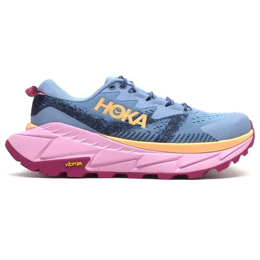 Hoka Womens Skyline-Float X Sneaker Azure Rain/Pink Twilight 7.5 - Azure Rain/Pink Twilight / 7.5