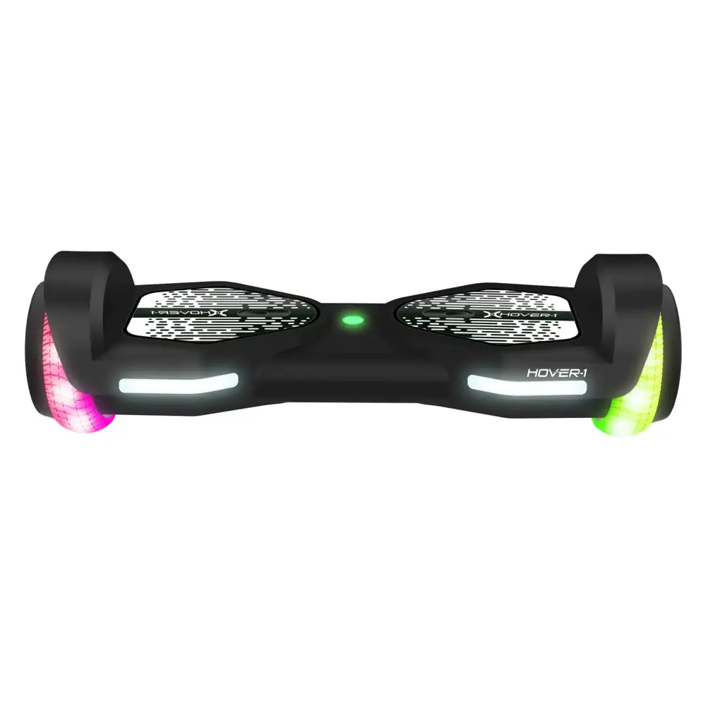 Hover-1 All-Star 2.0 Hoverboard 7MPH Top Speed 7MI Range Dual 200W Motor 5HR Recharge 220lbs Max Weight LED Wheels &