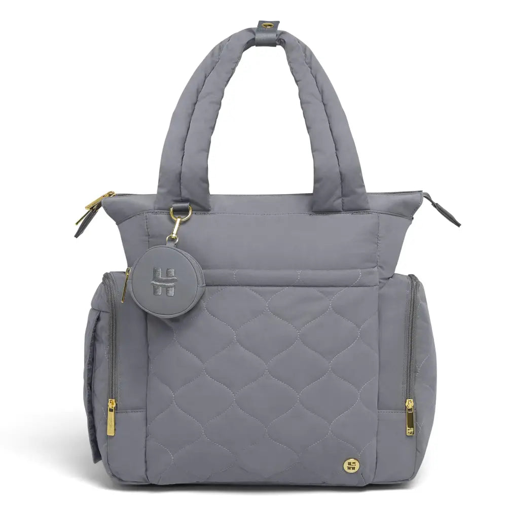 Huggies Cozy Hugpack Tote Diaper Bag Quiet Smoke Quilted - Quiet Smoke Quilted / One Size