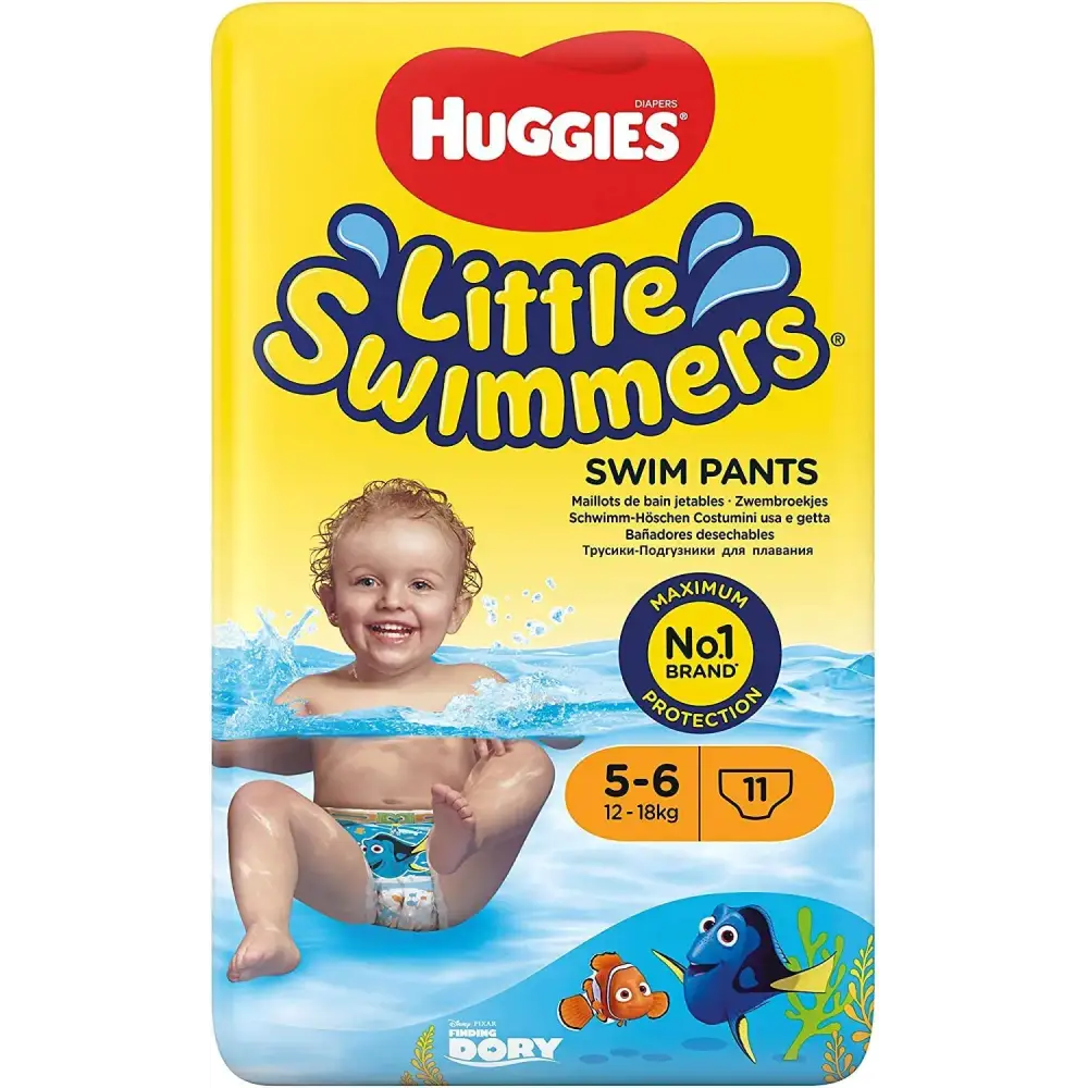 Huggies Finding Dory Little Swimmers Disposable Swim Diapers (Packs of 1) - Medium