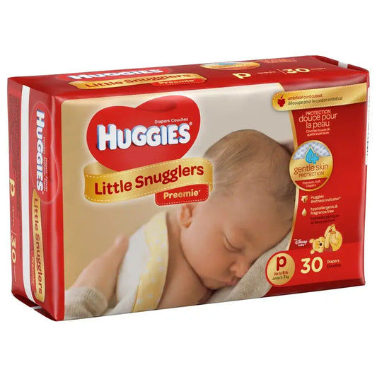 Huggies Gentle Care Preemies Diapers Size P 180-count - n/a