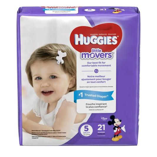 Huggies Little Movers Diapers Size 5 21 ct - n/a