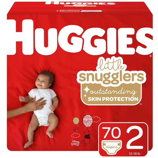 Huggies Little Snugglers Baby Diapers Size 2 70 Ct - n/a