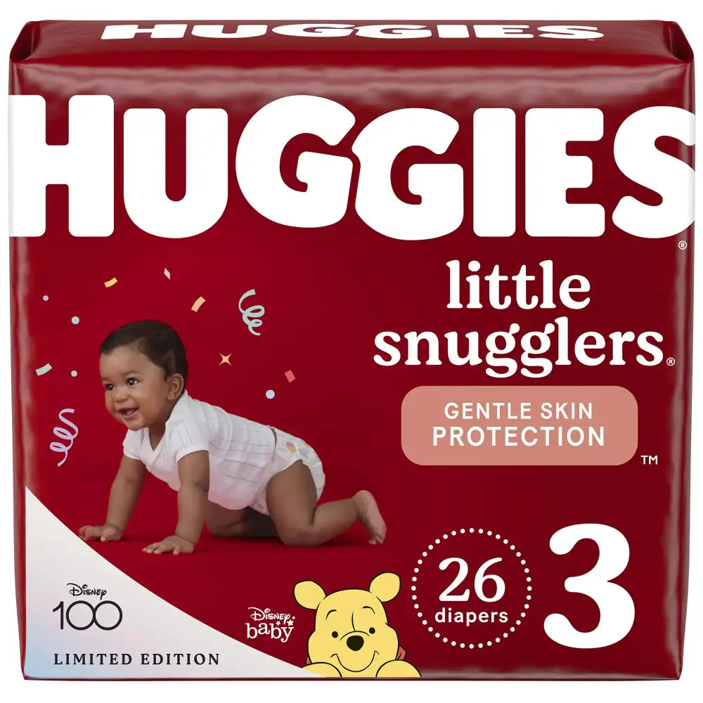 Huggies Little Snugglers Baby Diapers Size 3 26 Ct - 26 / Size 3