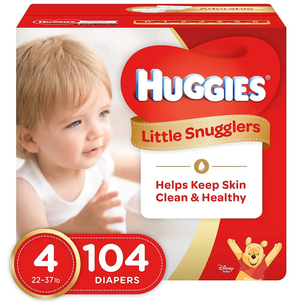 Huggies Little Snugglers Baby Diapers Size 4 104ct - n/a