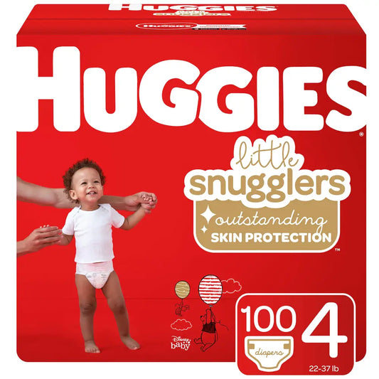 Huggies Little Snugglers Baby Diapers Size 4 - n/a