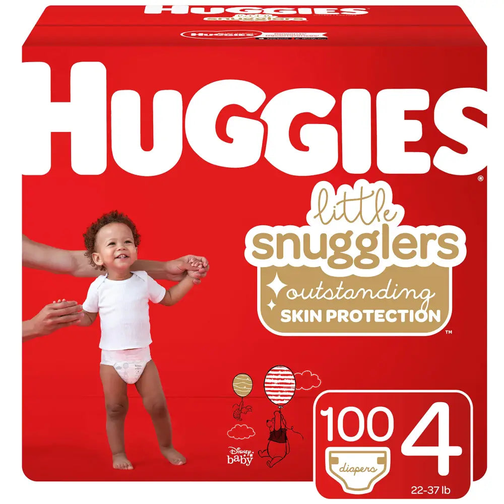 Huggies Little Snugglers Baby Diapers Size 4 - n/a