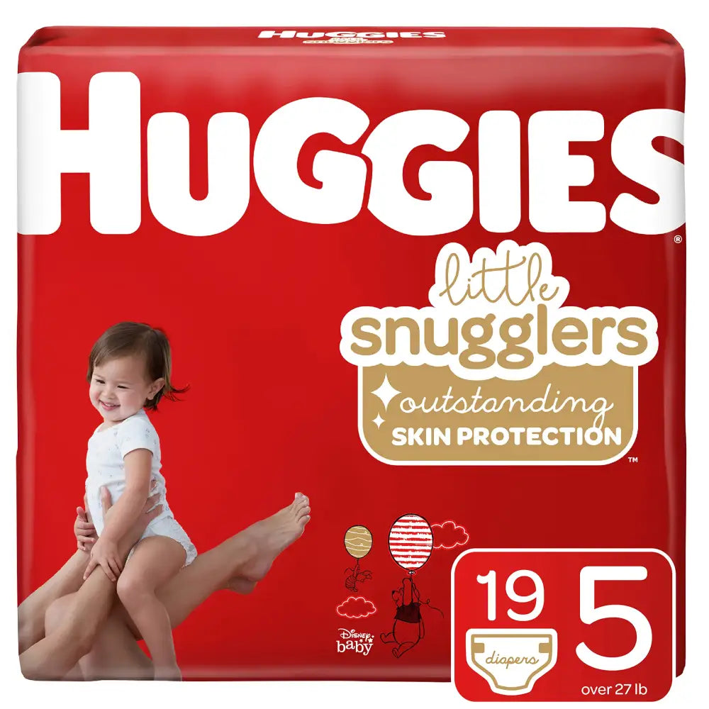 Huggies Little Snugglers Baby Diapers Size 5 19 Ct - n/a