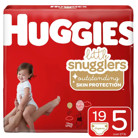 Huggies Little Snugglers Baby Diapers Size 5 19 Ct - n/a