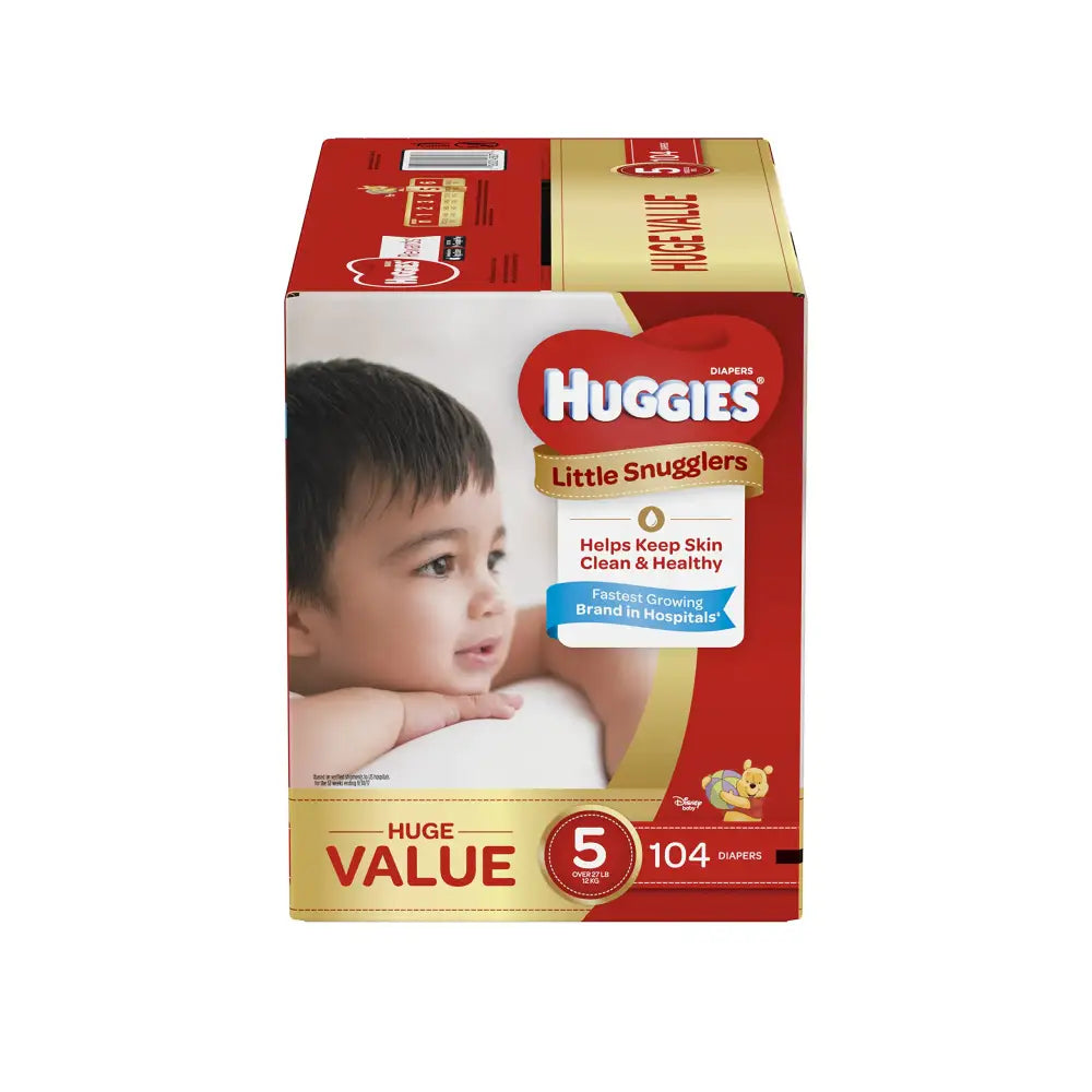 Huggies Little Snugglers Baby Diapers Size 5 - n/a