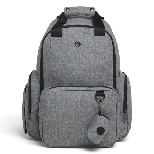 Huggies Sunshine Pack Diaper Backpack Dark Grey Heather One Size - Dark Grey Heather / One Size