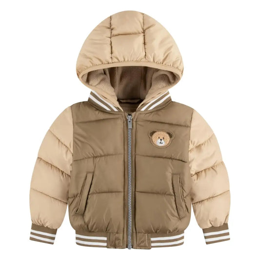 Huggies Unisex Baby Puffer Jacket Otter - Otter / 12 Months