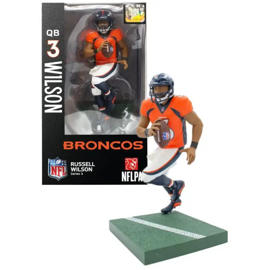 Imports Dragon Russell Wilson (Denver Broncos) NFL 6’’ Figure Series 3 - n/a