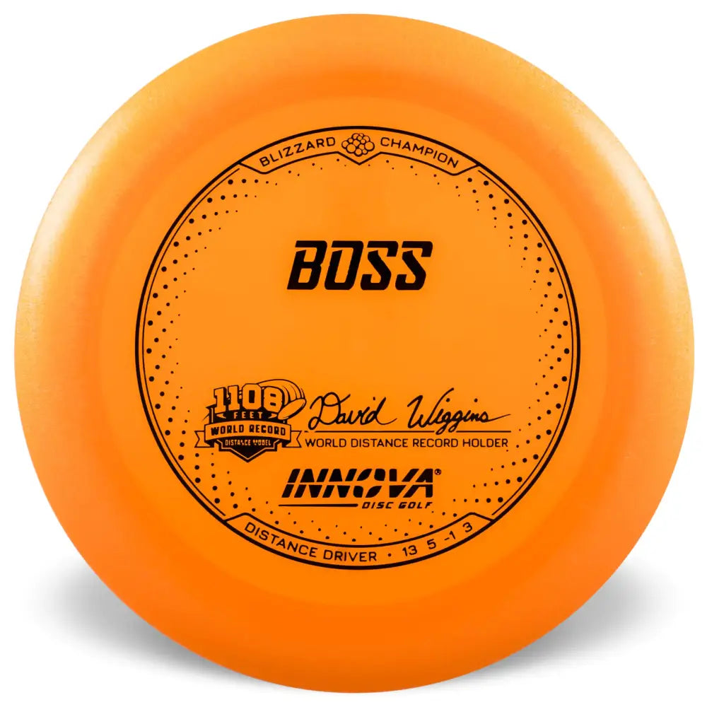 Innova - Champion Discs Blizzard Champion Boss Golf Disc 151-159gm (Colors may vary) - n/a