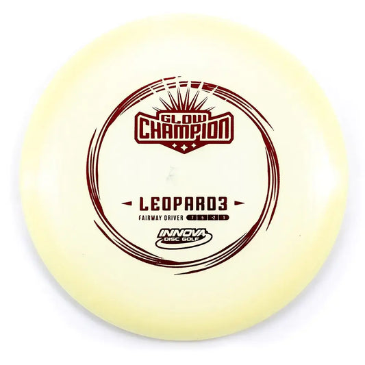 Innova Champion Glow Leopard3 Fairway Driver Golf Disc [Colors May Vary] - 170-172g - 170-172g