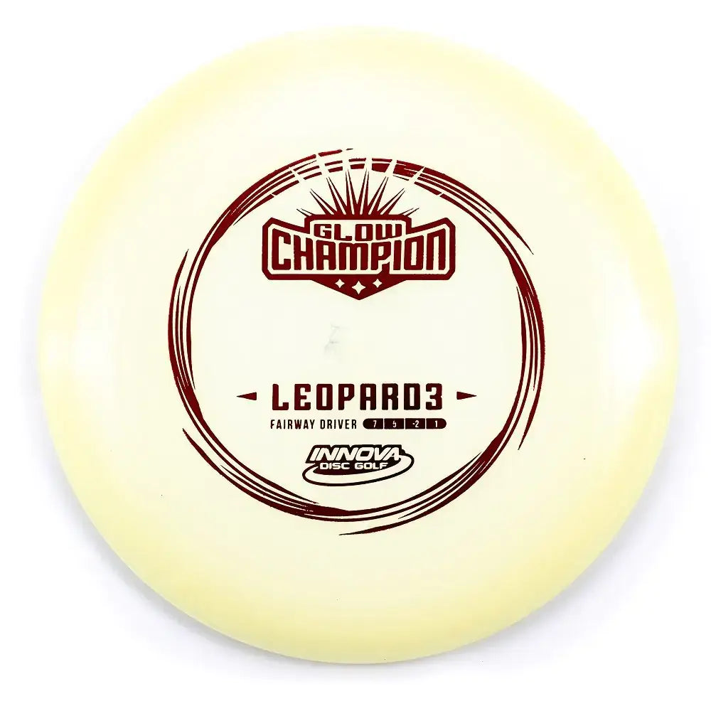 Innova Champion Glow Leopard3 Fairway Driver Golf Disc [Colors May Vary] - 170-172g - 170-172g