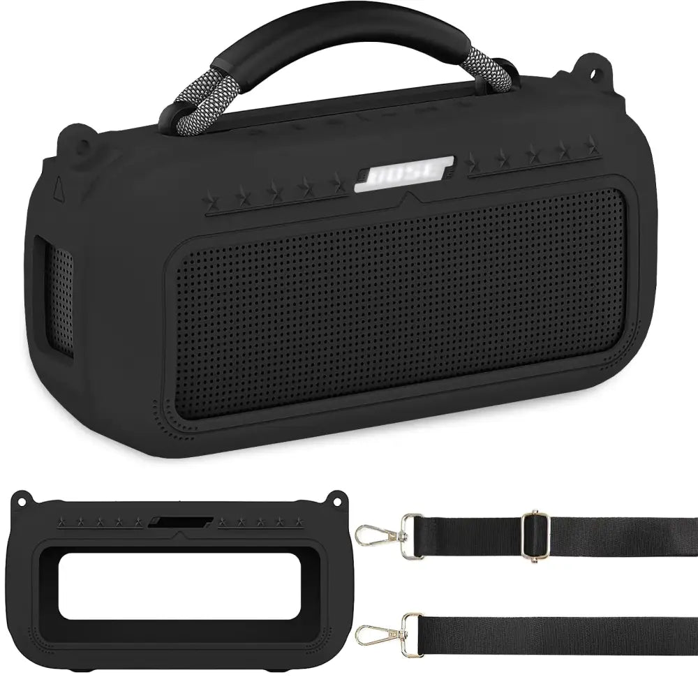 JCHPINE Silicone Cover Case for Bose SoundLink Max Portable Speaker Accessories Soft Silicone Skin for Bose SoundLink