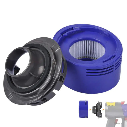 KeeTidy Post HEPA Filter Replacement & Motor Cover Compatible with Dyson V8 V7 Motorhead Car + Boat Trigger Cord-Free