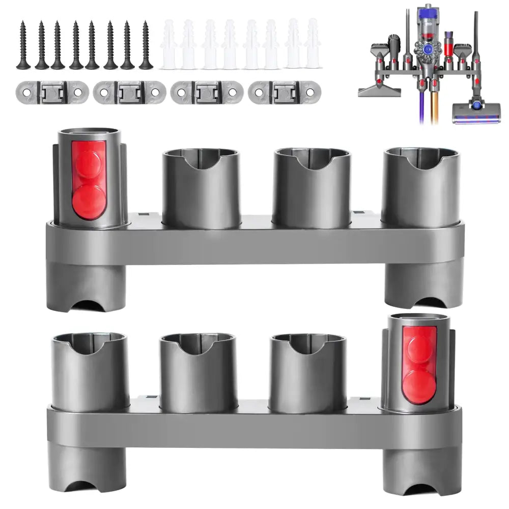 keluke Premium Accessory Holders for Dyson Vacuum Cleaners - Wall Mount and Docking Station Organizer for Dyson V15 V7