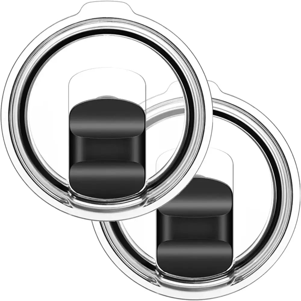 Kimmkco 20 oz Tumbler Lid 2 Pack Magnetic Replacement Covers Compatible for YETI 20oz Tumbler 16 oz Pints 10/24oz Mug