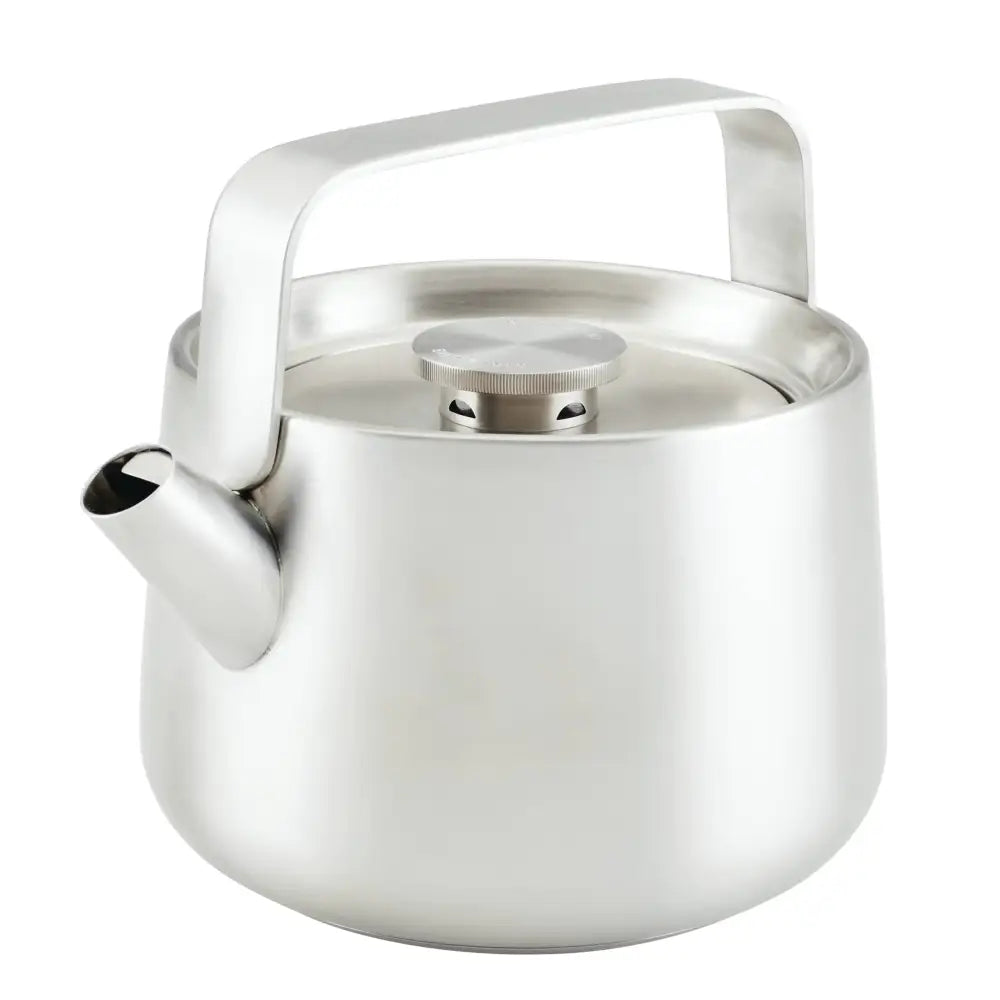 KitchenAid Teakettles Stainless Steel Whistling Teakettle 1.9 Quart - Brushed Stainless Steel - Brushed Stainless Steel