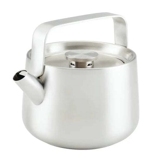 KitchenAid Teakettles Stainless Steel Whistling Teakettle 1.9 Quart - Brushed Stainless Steel - Brushed Stainless Steel
