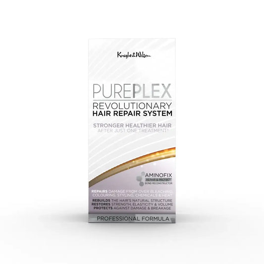 Knight & Wilson PUREPLEX Revolutionary Hair Repair System for stronger healthier hair after just one treatment. Repairs