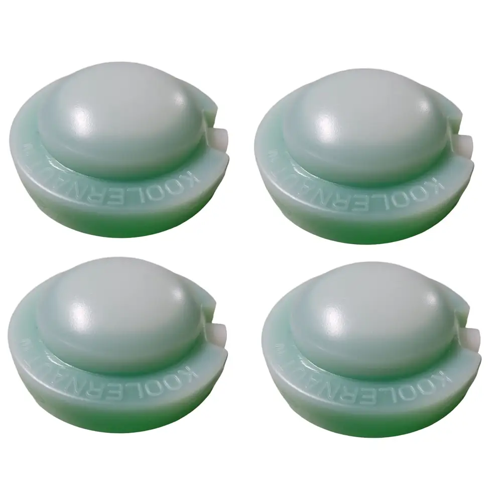 Koolernaut Blizzard Beer Chiller (set of 4) fits inside foam can coolers and coolies compatible with YETI MiiR CamelBak