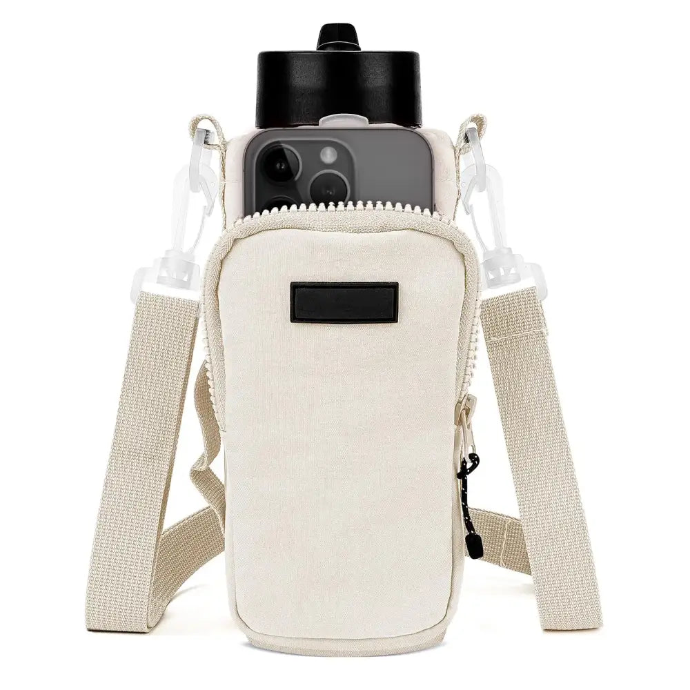 Linkidea Water Bottle Carrier with Strap Compatible with YETI Rambler Bottle 18oz/26oz Owala FreeSip 24oz/32oz
