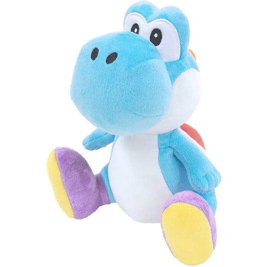 Little Buddy 1219 Super Mario All Star Collection Light Blue Yoshi Plush 7’’ 6’’ - Multi-colored
