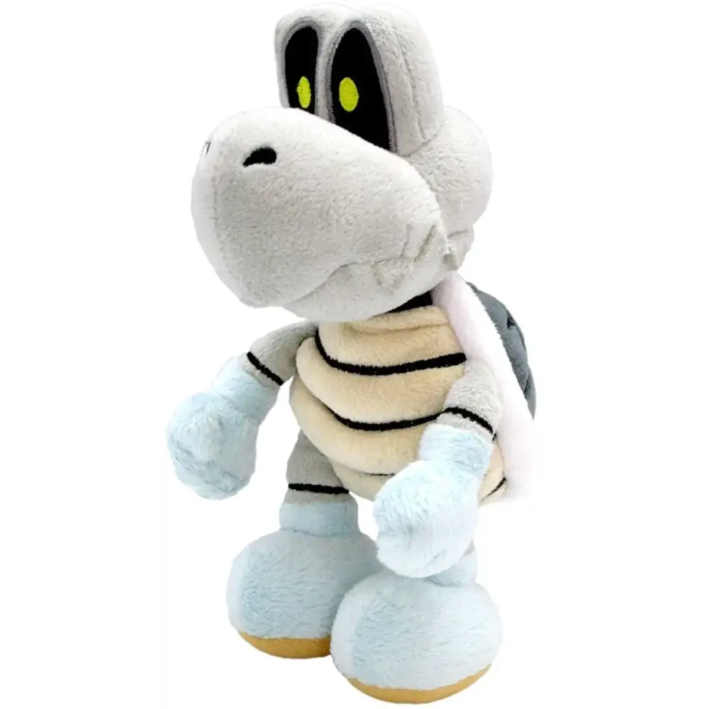 Little Buddy Super Mario All Star Collection 1598 Dry Bones Stuffed Plush 8’’Multi-Colored - n/a