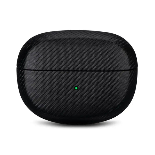 LOPIE Designed for Bose Ultra Case Cover Carbon Fiber Style Vegan Leather Case for Bose Ultra Charging Case Protective