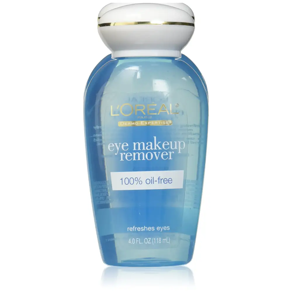 LOreal Paris 100 Percent Oil-Free Eye Makeup Remover 4 Fl Oz (Pack of 3) - n/a