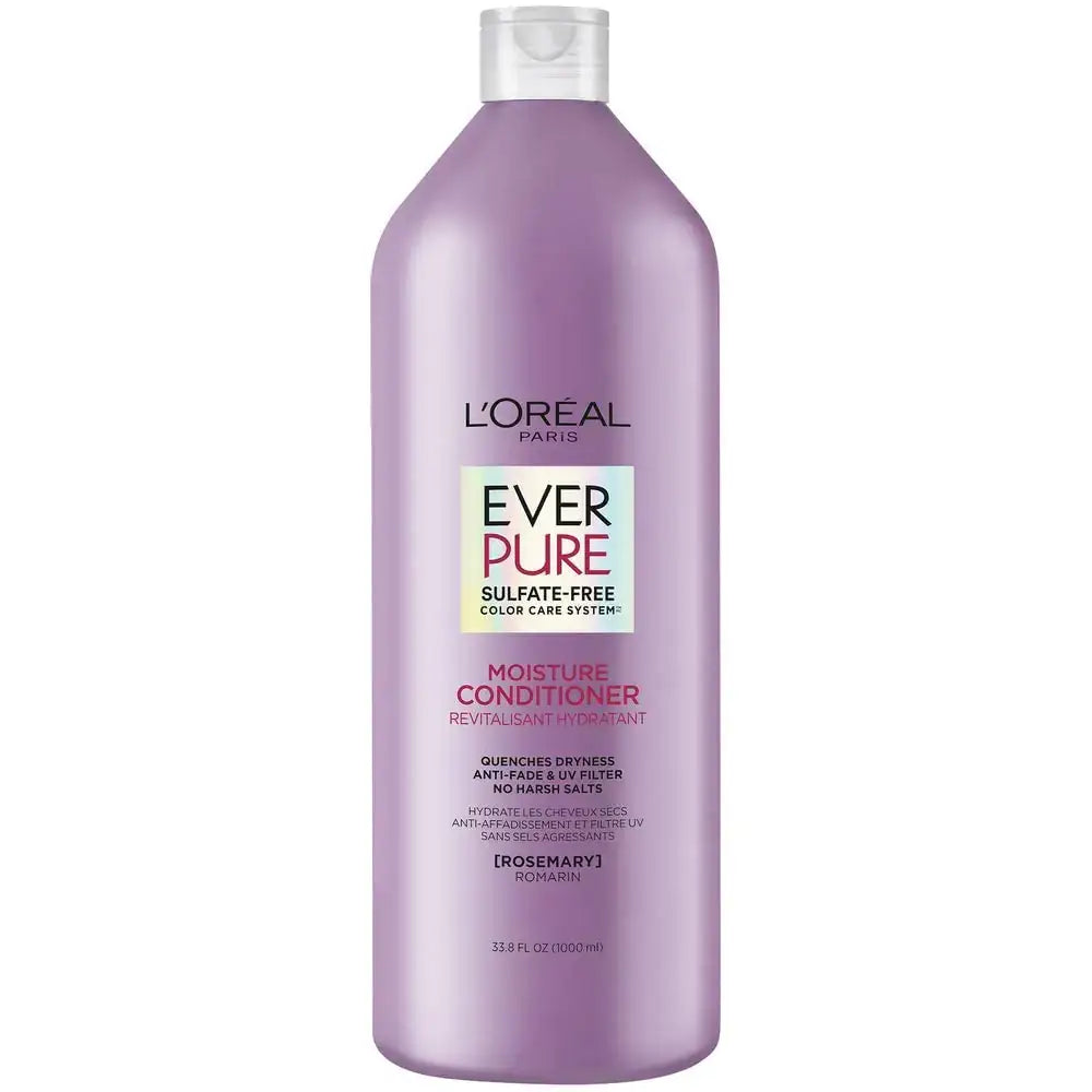 LOreal Paris EverPure Moisture Sulfate Free Conditioner for Color-Treated Hair Rosemary 33.8 Fl; Oz - Rosemary / 33.8