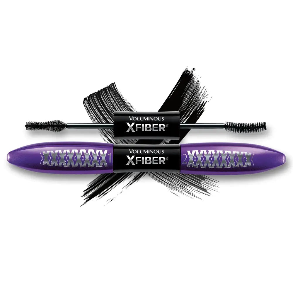 LOreal Paris Voluminous X Fiber Washable Mascara Blackest Black 1 Tube - Washable Blackest Black / 0.43 Fl Oz (Pack