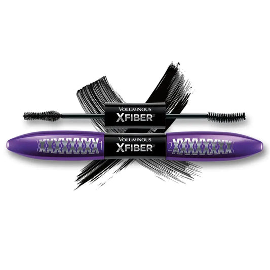 LOreal Paris Voluminous X Fiber Washable Mascara Blackest Black 1 Tube - Washable Blackest Black / 0.43 Fl Oz (Pack