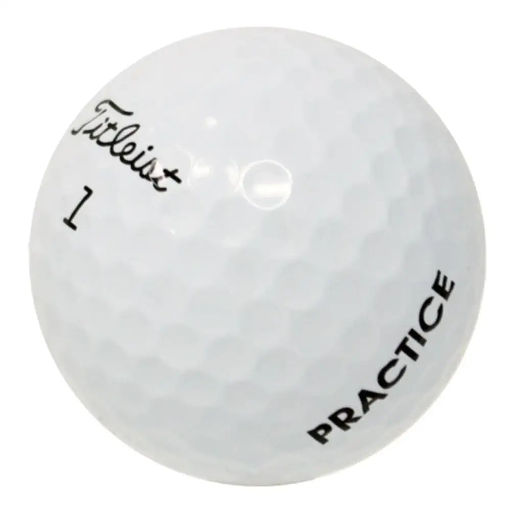 LostGolfBalls - Titleist Tour Practice Golf Balls in Pristine Condition Like New Quality No Logos No Player Markings