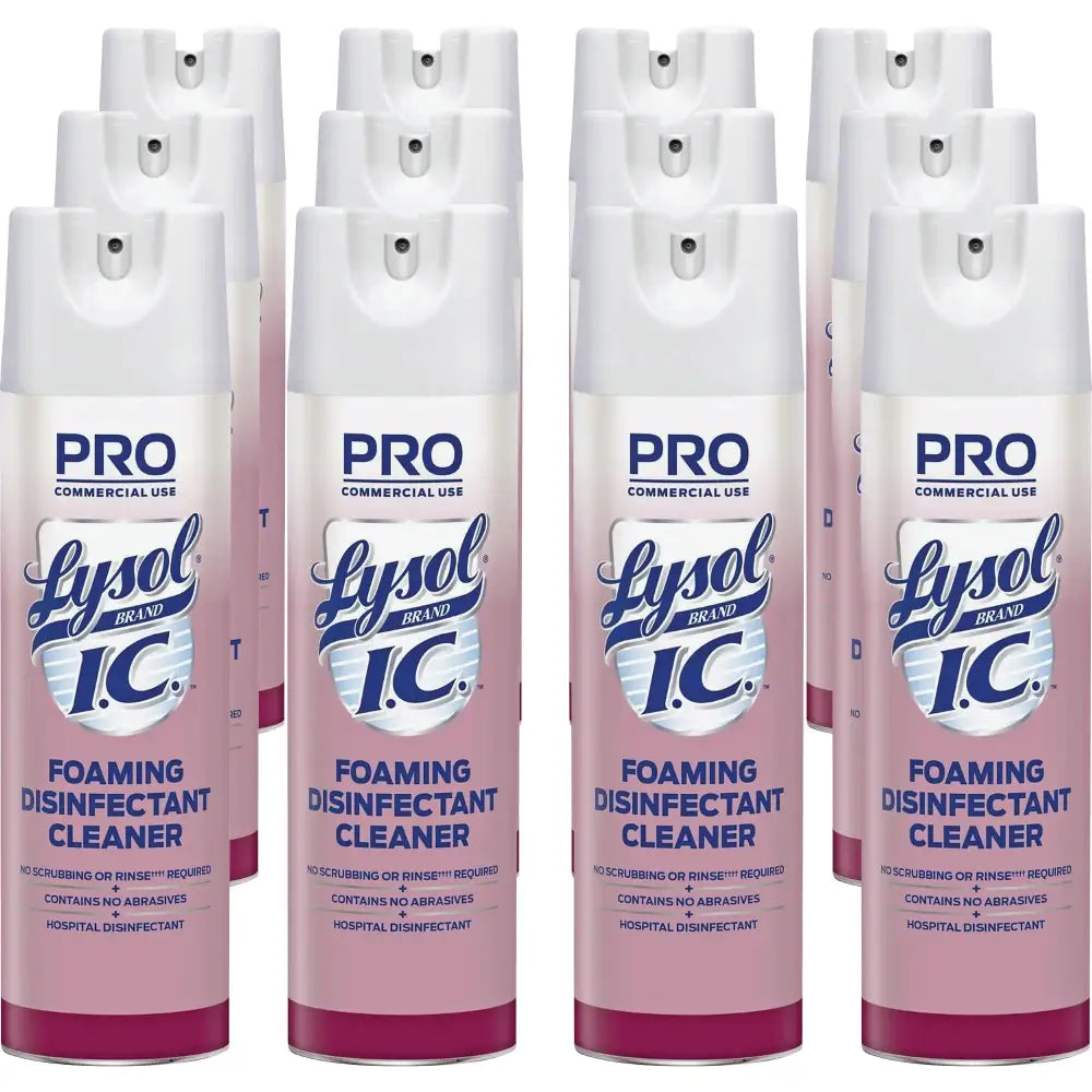 Lysol - 95524 Professional IC Foaming Disinfectant Cleaner Concentrate 288oz (12X24oz) - n/a