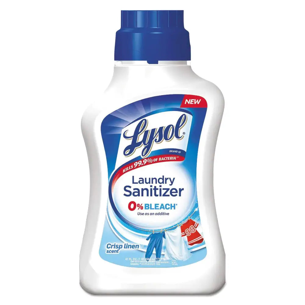 Lysol 95871 Laundry Sanitizer Liquid Crisp Linen 41 Oz 6/Carton - n/a
