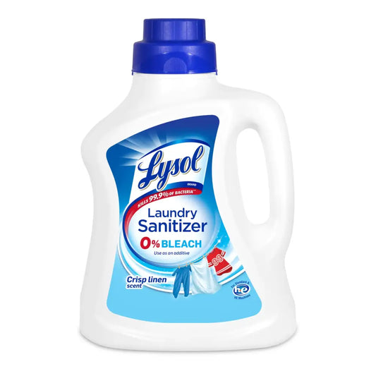 Lysol Disinfectant Laundry Sanitizer & Scent Booster Laundry Detergent Additive Color Safe Bleach Alternative Laundry