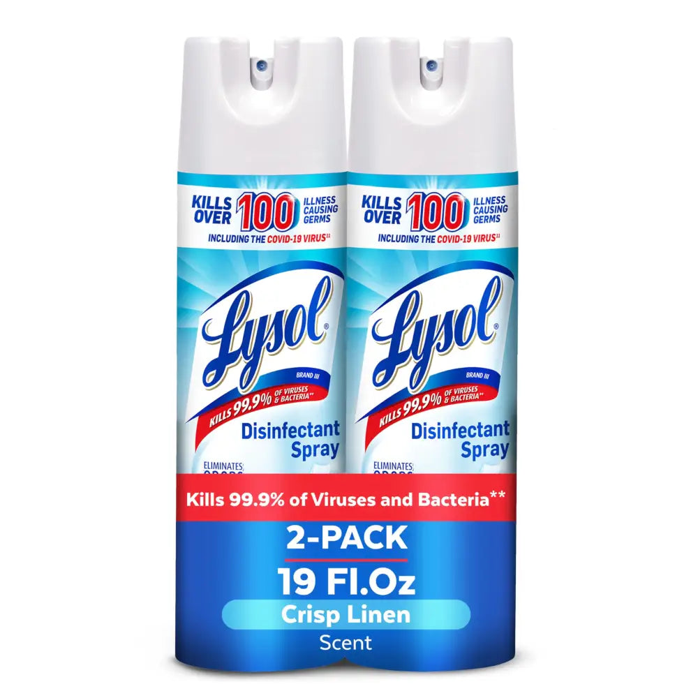 Lysol Disinfectant Spray Household Essential Cleaning Supplies Multi-Purpose Room Spray Antibacterial Sanitizer Spray